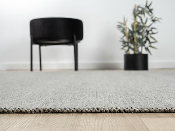 Mood Serisi Gri Renk Kolay Temizlenebilir Modern Halı SH-710G