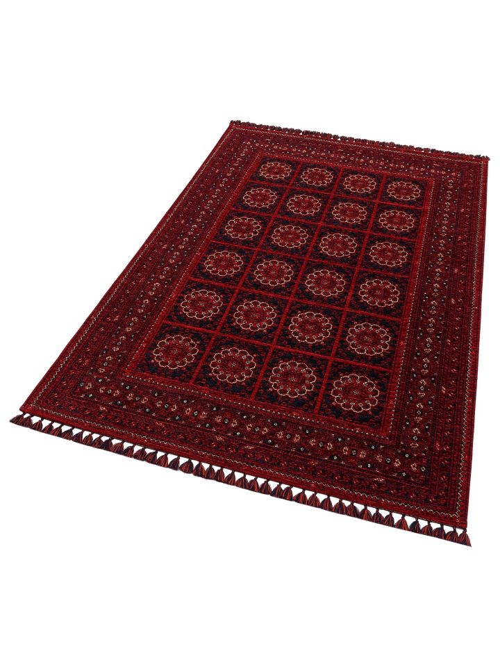 Nigar Serisi Kaymaz Tabanlı Yıkanabilir Dokuma Halı EH-6204