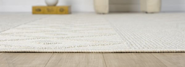 Avina Serisi Krem Kolay Temizlenebilir Sisal Halı SH-28