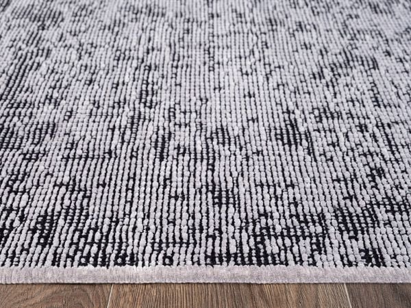 Mercan Serisi Gri Renk Makinede Yıkanabilir Kilim SH-8444
