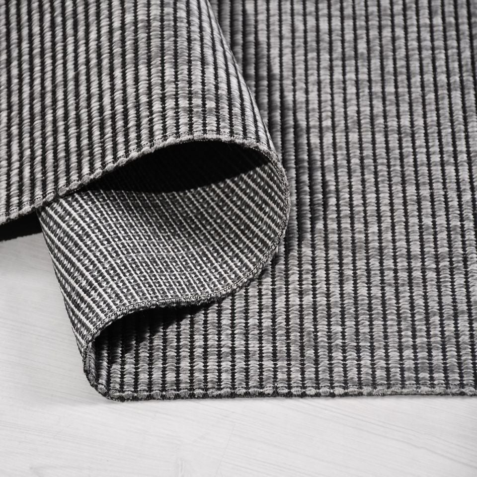 Gama Serisi Makinede Yıkanabilir Antrasit Sisal Halı NX-019