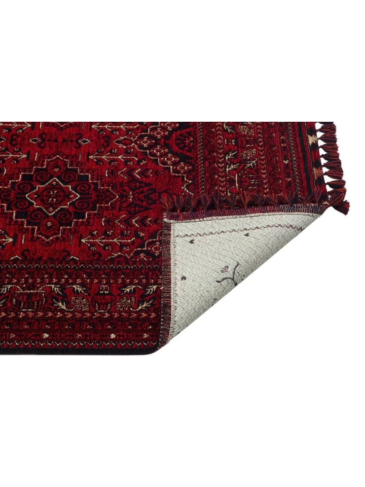 Nigar Serisi Kaymaz Tabanlı Yıkanabilir Dokuma Halı EH-6206