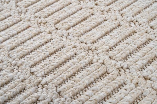 Avina Serisi Krem Kolay Temizlenebilir Sisal Halı SH-30