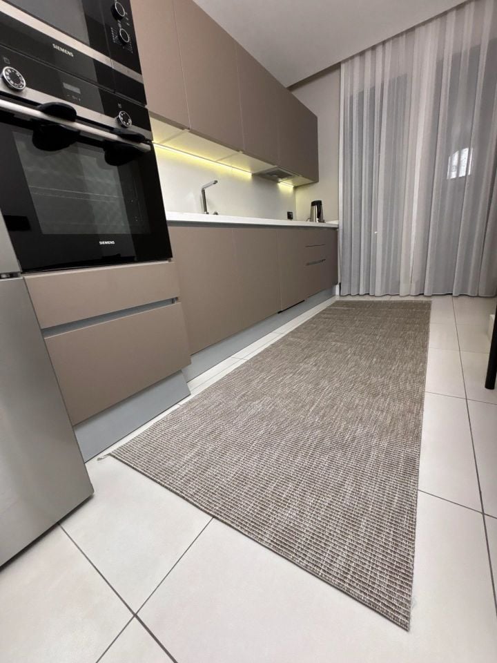 Gama Serisi Makinede Yıkanabilir Vizon Sisal Halı NX-020