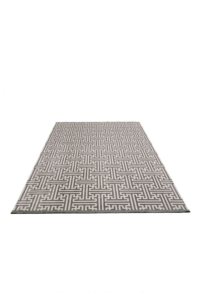 Monza Serisi Antrasit Renk Akrilik Halı LH-1128A