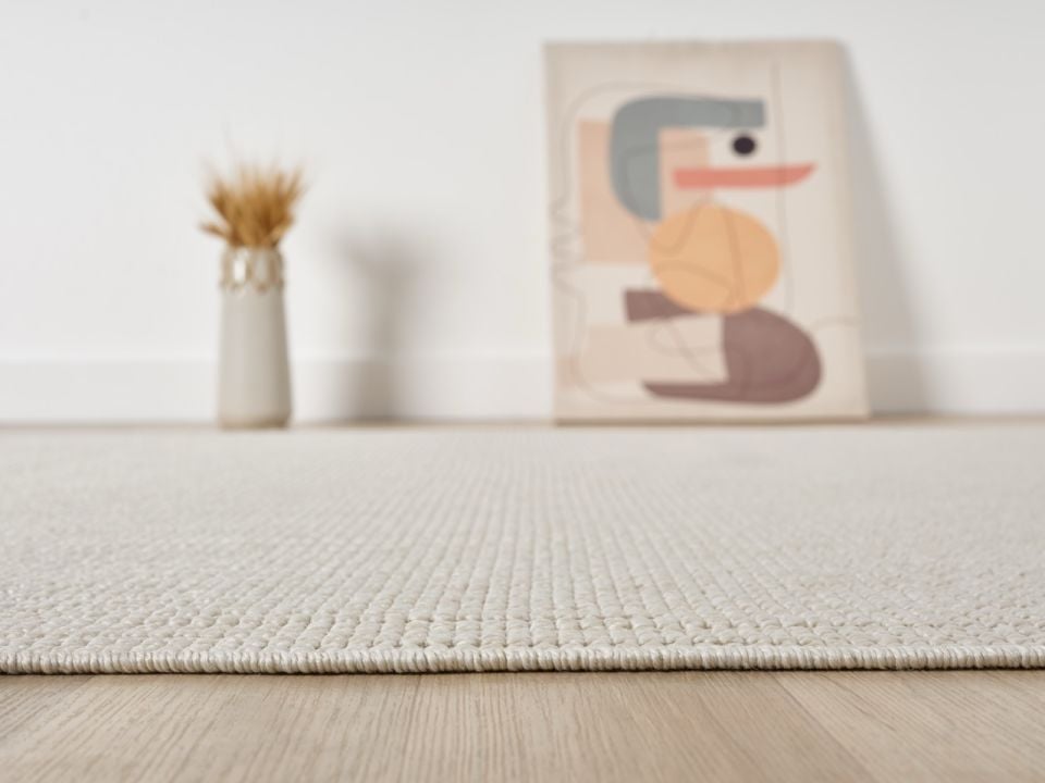 Avina Serisi Krem Kolay Temizlenebilir Sisal Halı SH-31