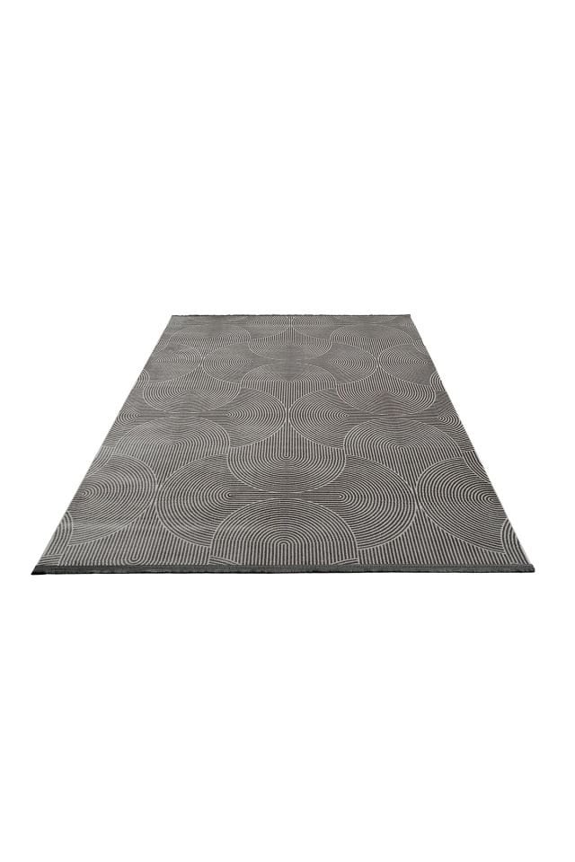 Monza Serisi Antrasit Renk Akrilik Halı LH-1126A