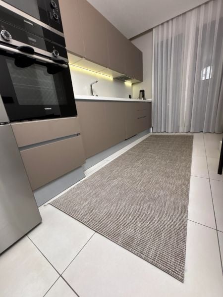 Alfa Serisi Makinede Yıkanabilir Vizon Sisal Halı NX-20