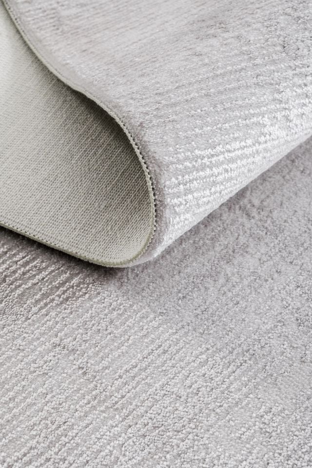 Monza Serisi Gri Renk Akrilik Halı LH-1124G