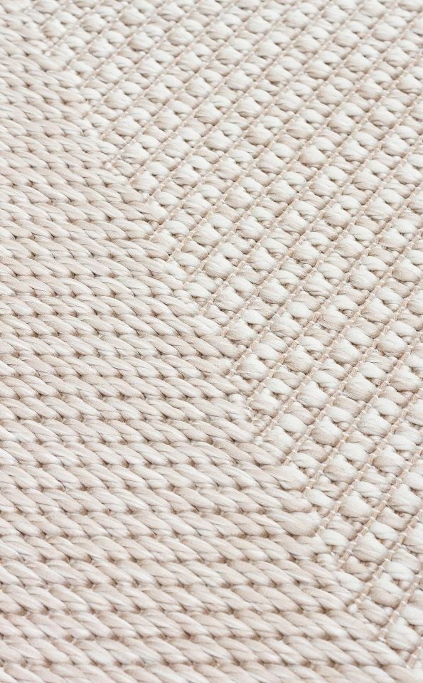 Gama Serisi Makinede Yıkanabilir Bej Sisal Halı NX-025
