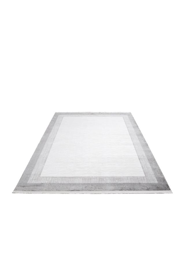 Monza Serisi Gri/Antrasit Renk Akrilik Halı LH-1105A