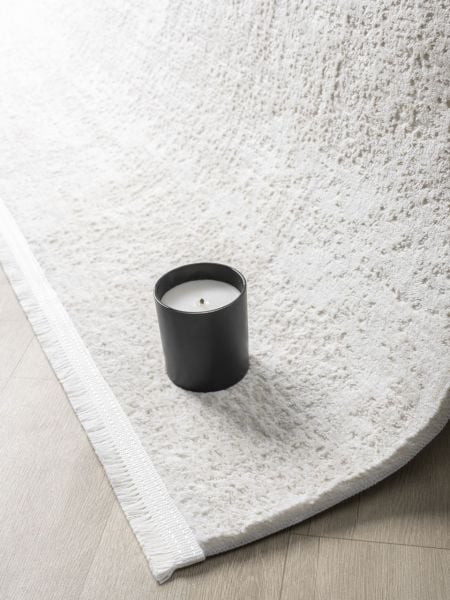 Verona Serisi Krem Renk Akrilik Makine Halısı SH-6001K