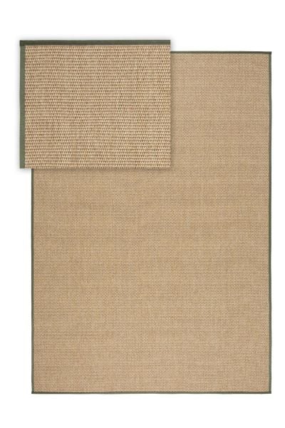 Beta Serisi Bej/Yeşil Sisal Halı CH0303