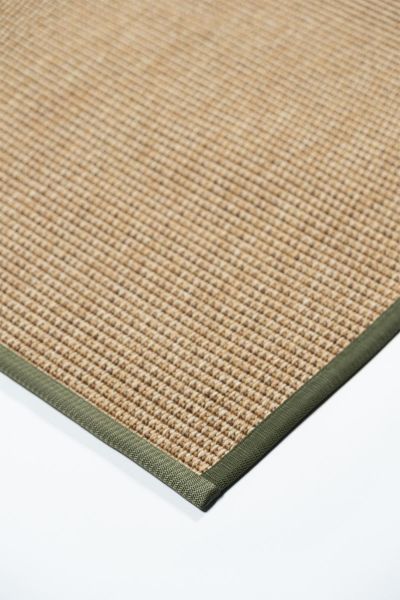 Beta Serisi Bej/Yeşil Sisal Halı CH0303