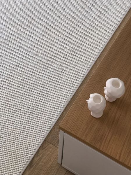 Clam Serisi Sık Bukle Dokuma Modern Ekru Renk Halı OH-341