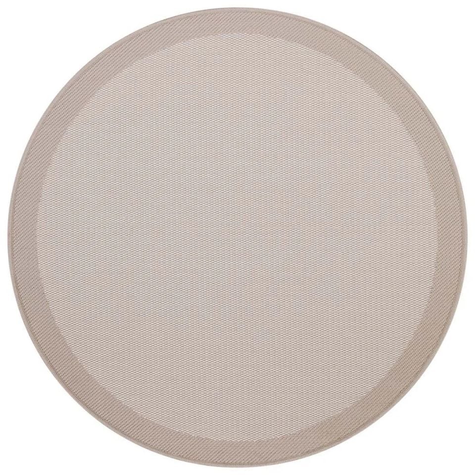 Alfa Serisi Makinede Yıkanabilir Krem/Bej Sisal Halı NX-38