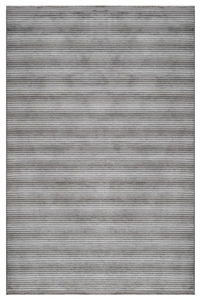 Mercan Serisi Gri Renk Makinede Yıkanabilir Kilim NX-3034
