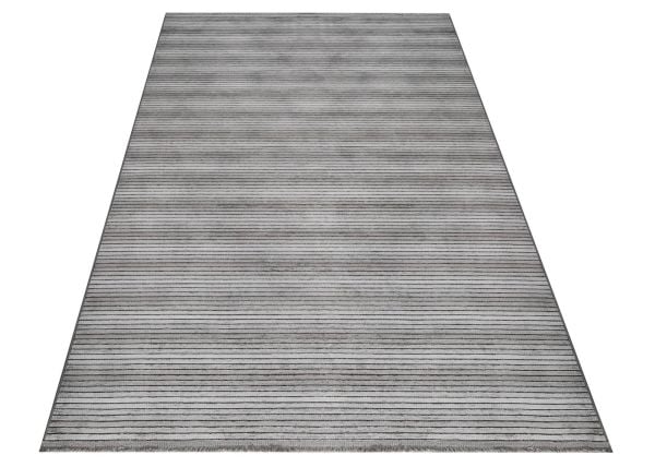 Mercan Serisi Gri Renk Makinede Yıkanabilir Kilim NX-3034