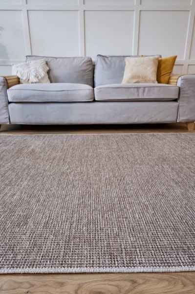 Norge Serisi Yumuşak Dokulu Yeni Nesil Bej Renk Halı AP-2412