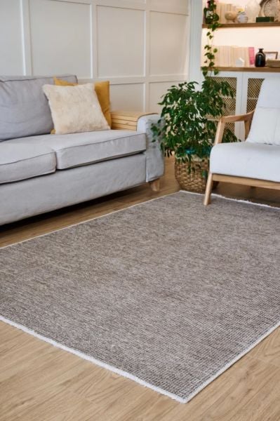 Norge Serisi Yumuşak Dokulu Yeni Nesil Bej Renk Halı AP-2412