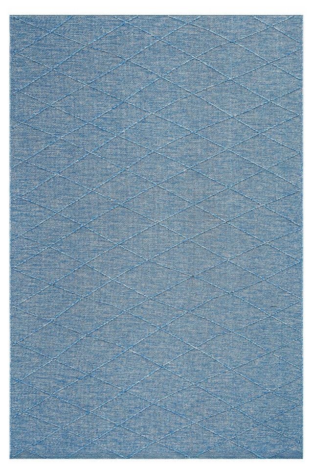 Mercan Serisi Mavi Renk Makinede Yıkanabilir Kilim NX-5008