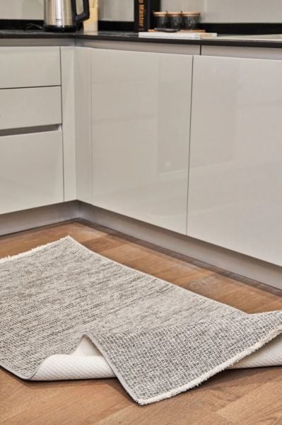 Norge Serisi Yumuşak Dokulu Yeni Nesil Gri Renk Halı AP-2414