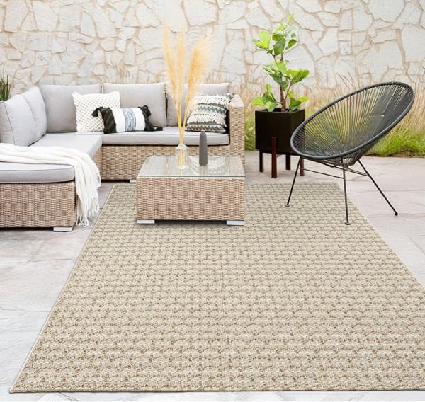 Avina Serisi Krem Kolay Temizlenebilir Sisal Halı SH-8446