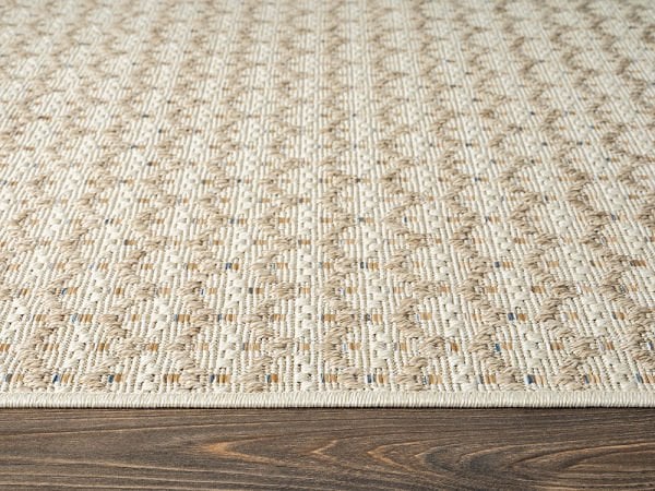 Avina Serisi Krem Kolay Temizlenebilir Sisal Halı SH-8446