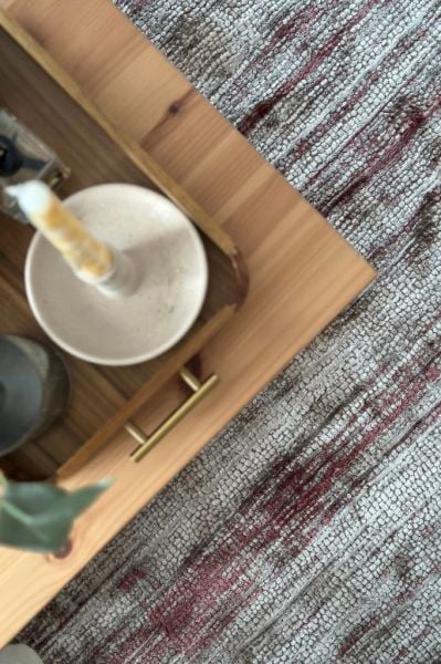 Monza Serisi Marsala Renk Akrilik Salon Halısı AP-6632