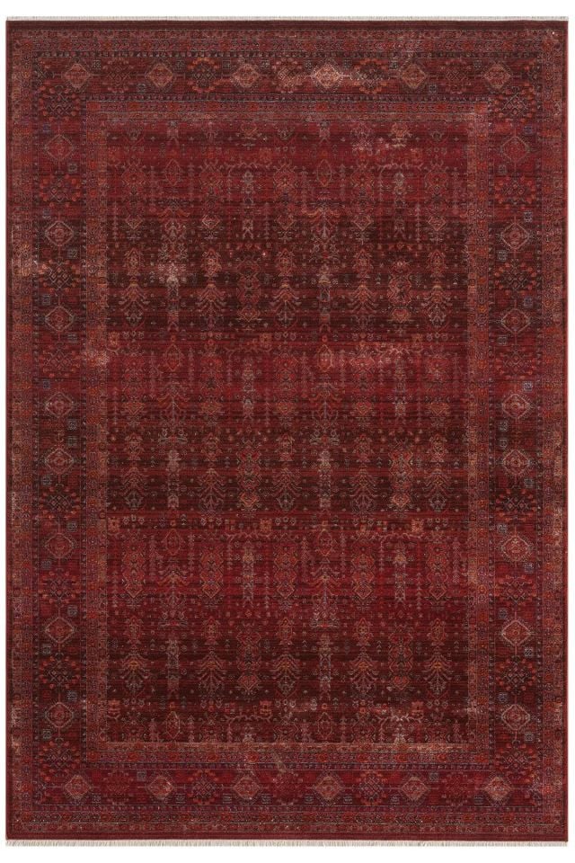 Luna Serisi Bordo Renk Makine Halısı SH-0260B