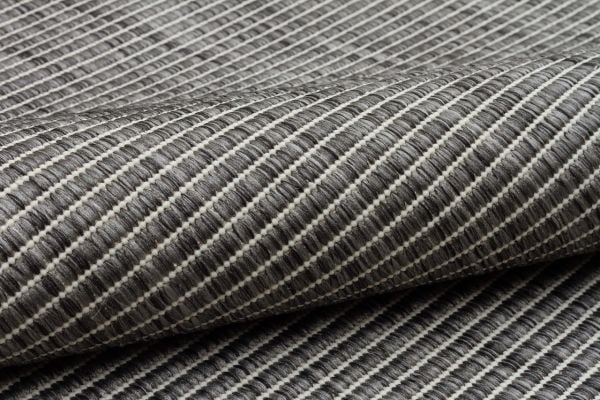 Alfa Serisi Makinede Yıkanabilir Gri/Krem Sisal Halı NX-07