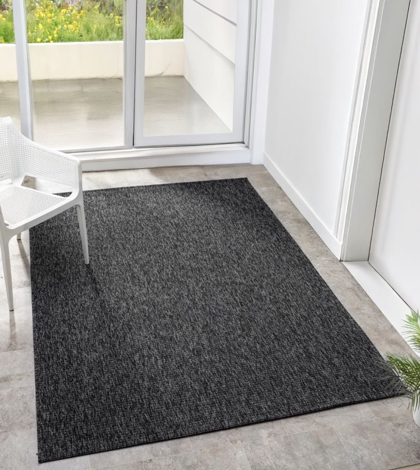 Avina Serisi Antrasit Kolay Temizlenebilir Sisal Halı SH-52