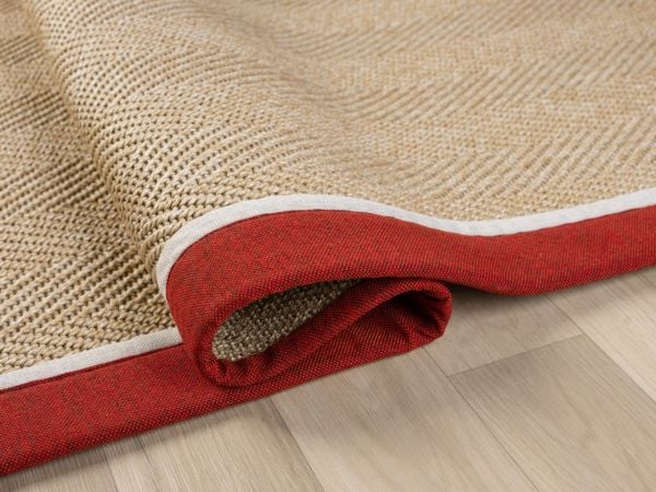 Beta Serisi Bordürlü Sisal Halı NX-5661
