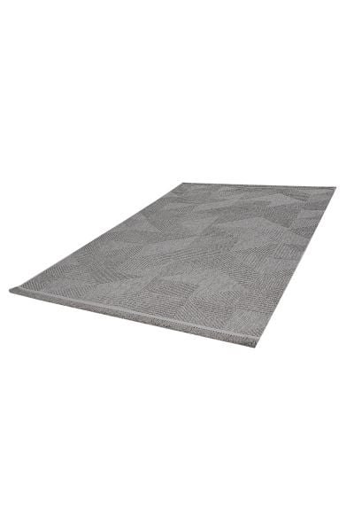 Clam Serisi Bukle Modern Gri Renk Halı GH-3007G
