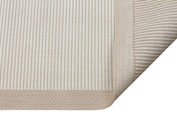 Alfa Serisi Makinede Yıkanabilir Krem/Bej Sisal Halı NX-05