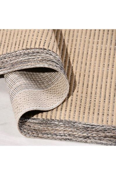 Alfa Serisi Makinede Yıkanabilir Bej Sisal Halı NX-04