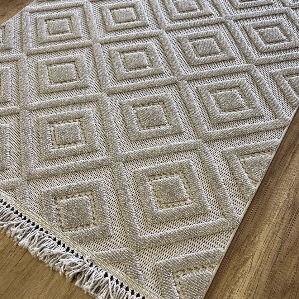 FIRSAT ÖLÇÜ Gri Renk Modern Halı