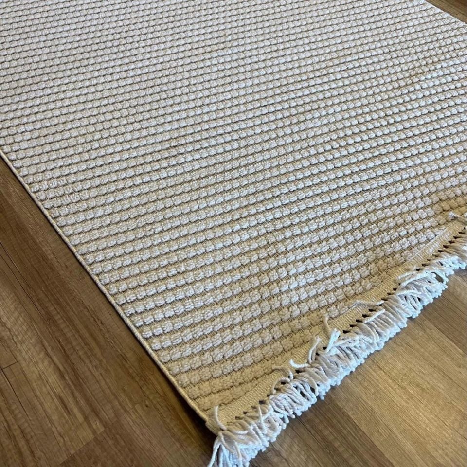 FIRSAT ÖLÇÜ Bej Renk Modern Halı