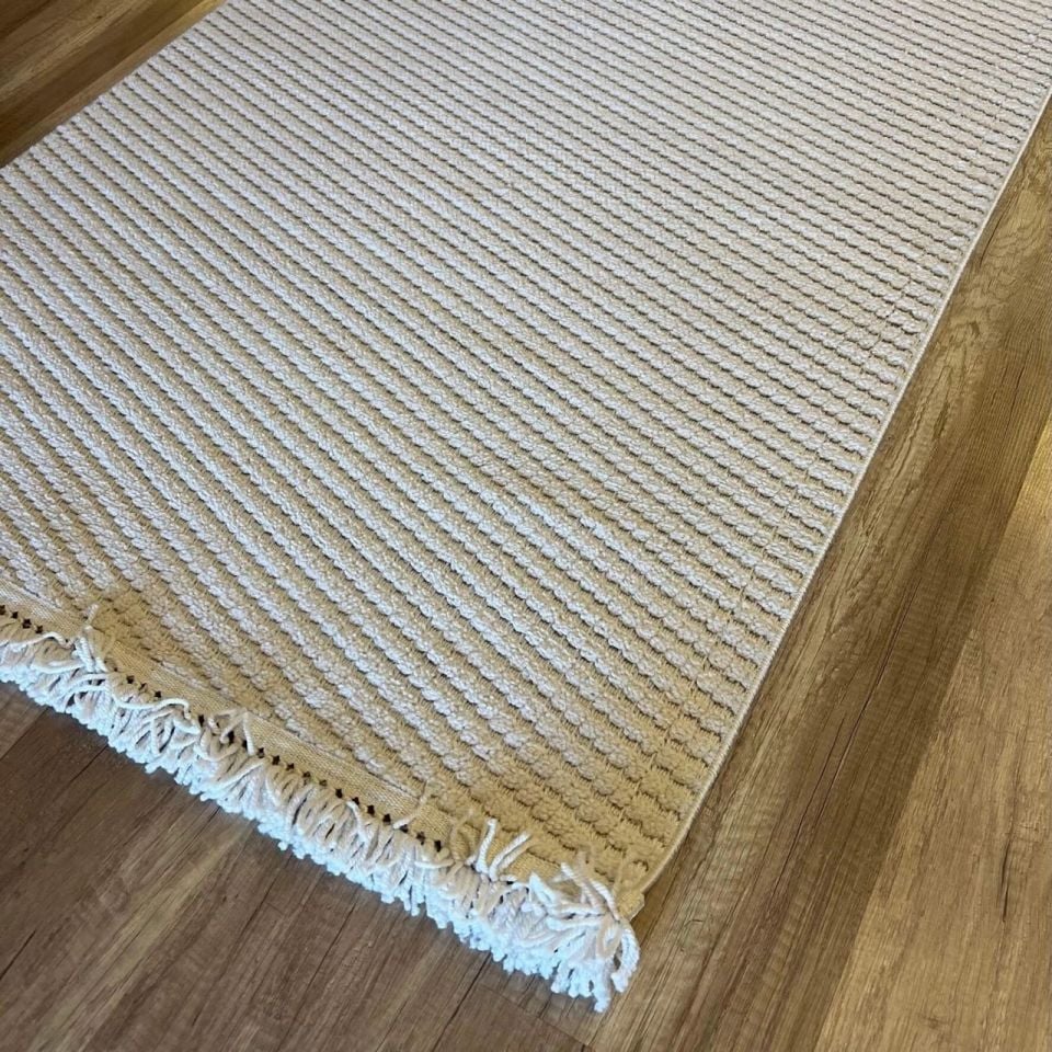 FIRSAT ÖLÇÜ Bej Renk Modern Halı