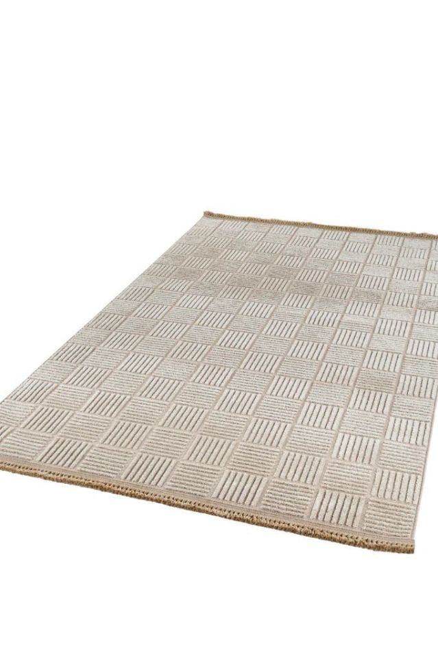 FIRSAT ÖLÇÜ Hav Toz Vermeyen Modern Dayanıklı Vizon Halı