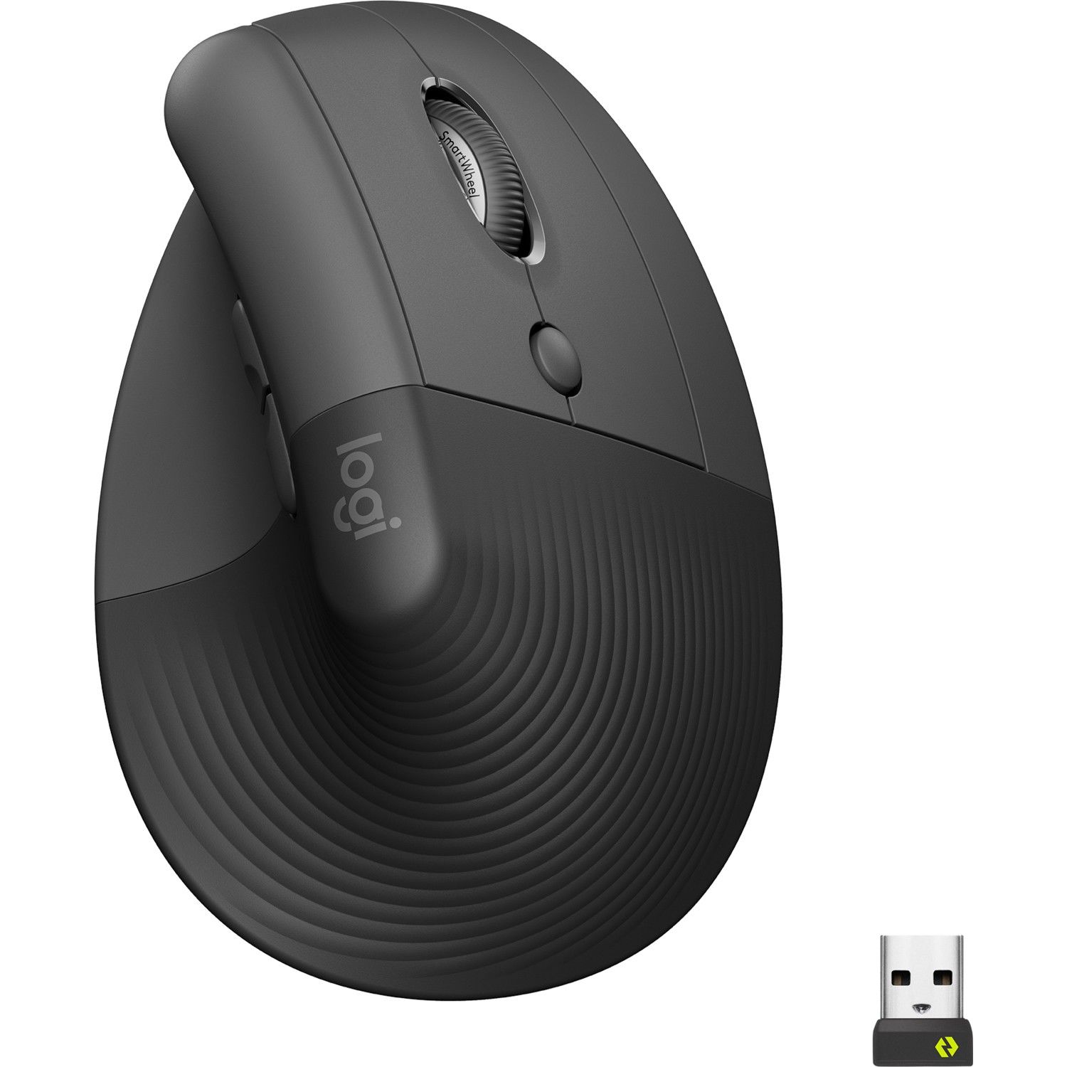 Logitech Lift Sessiz Kablosuz Ergonomik Dikey Mouse - Siyah 910-006473