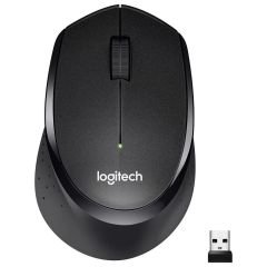 Logitech M330 Sessiz Kablosuz Optik Mouse - Siyah