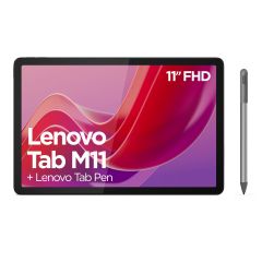 Lenovo Tab M11 TB330XU 11'' 4GB 128GB WUXGA Wifi + LTE Tablet ZADB0231TR Lenovo Tab Pen Hediyeli (Sim Kart Uyumlu) + Logitech Pebble 2 Kablosuz Klavye Mouse Seti Pembe