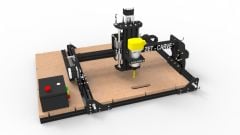 E-sat M5 Model 50X50 Cm Masaüstü Cnc Router Makinesi 2/3 Boyutlu İmalat İçin Bilgisayar Destekli Profosyonel Portable System