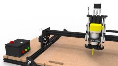 E-sat M5 Model 75X75 Cm Masaüstü Cnc Router Makinesi 2/3 Boyutlu İmalat İçin Bilgisayar Destekli Profosyonel Portable System