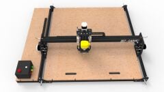 E-sat M5 Model 100X100 Cm Masaüstü Cnc Router Makinesi 2/3 Boyutlu İmalat İçin Bilgisayar Destekli Profosyonel Portable System