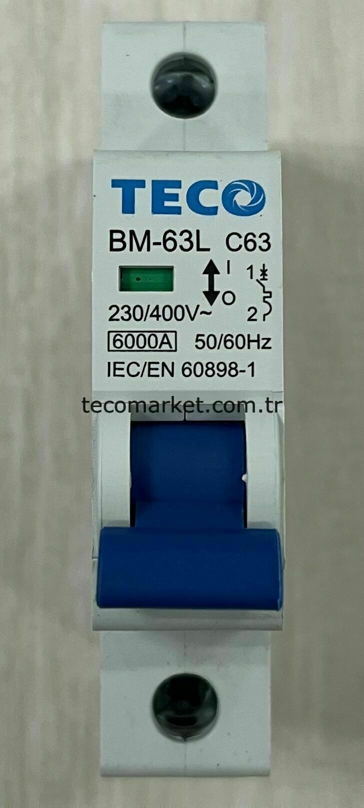 Teco Otomatik Sigorta FCBM-63LC/1050