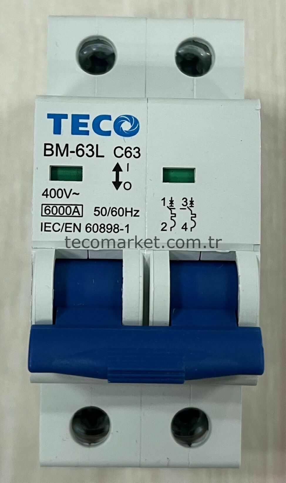Teco Otomatik Sigorta FCBM-63LC/2010