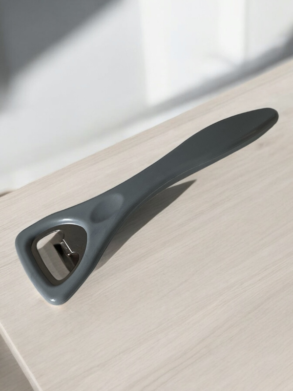 Gazoz Ve Şişe Açacağı- Gri/ Ergonomik Tutuşlu