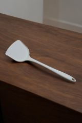 Silikon Yumurta Ve Krep Spatulası Krem Renkli Özel Seri
